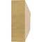 Ekena Millwork 2in. W x 6in. H x 24in. L Huntington Woodgrain TimberThane Rafter Tail, Primed Tan RFTUR02X06X24HUNRCPR - alternate 3